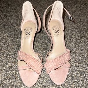 Vince Camuto Pastel Pink Short Heels